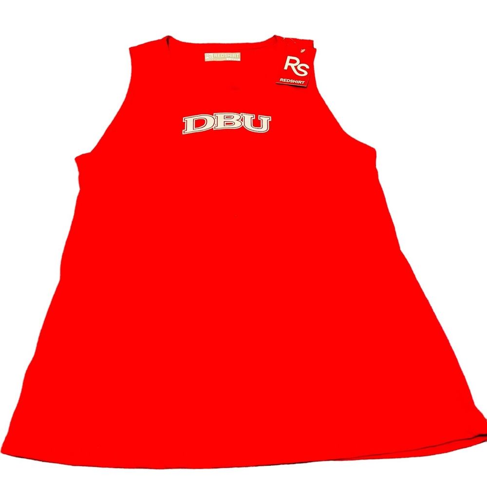 OBU Tank Top Red Large Redshirt Sleeveless Oklahoma Baptist University NWT